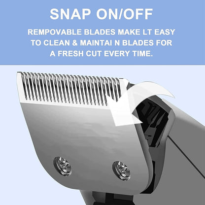 Dog Grooming Clipper Replacement Blades Compatible with Andis Pet Clipper/Oster-A5/Wahl KM-10 Series Dog Clipper