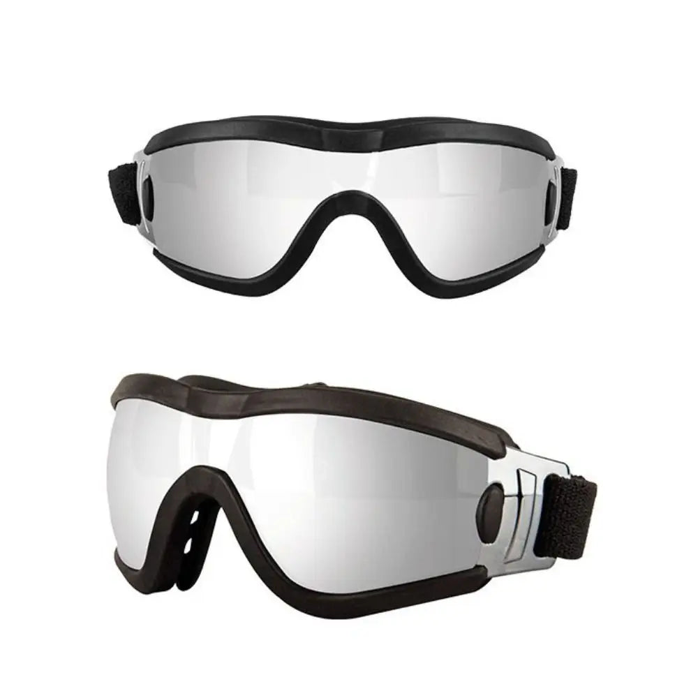 Dog Accessories Adjustable Strap Dog Goggles Windproof UV Resistant Dog Sunglasses Anti-Fog Waterproof Pet Glasses Sports