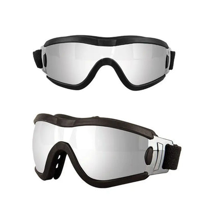 Dog Accessories Adjustable Strap Dog Goggles Windproof UV Resistant Dog Sunglasses Anti-Fog Waterproof Pet Glasses Sports