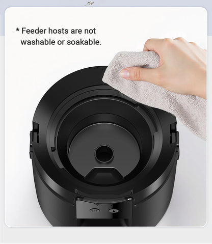ROJECO Automatic Pet Feeder 2L Smart Cat Food Kibble Dispenser Wi-Fi App Remote Control Auto Dog Feeder For Cat Pet Accessories