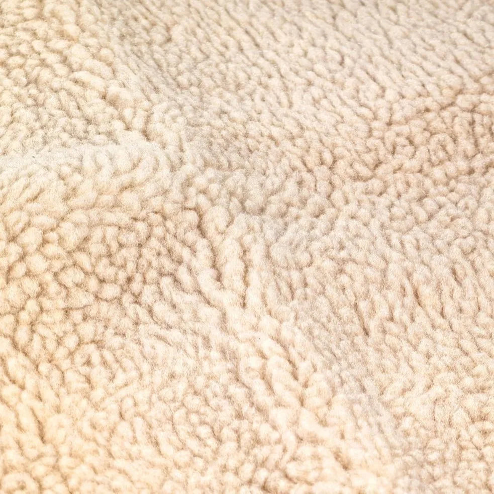 Self-Warming Pet Bed, Winter Heated Dog Mat with Sherpa Fleece - Thermal Cat Pad for Indoor Use, Thick Plush Crate Mattress