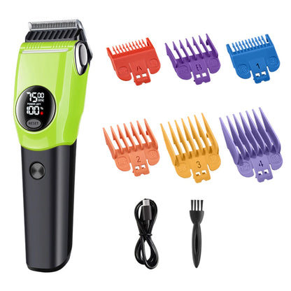 Pet Clipper Professional Dog Hair Trimmer Cat Grooming Shaver 7500/min LED suitable for large, medium, and small pets Trimmers