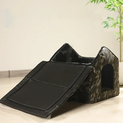 Stray cat dog rescue waterproof and warm outdoor tent cat kennel kennel for small and medium-sized pets indoor and outdoor use