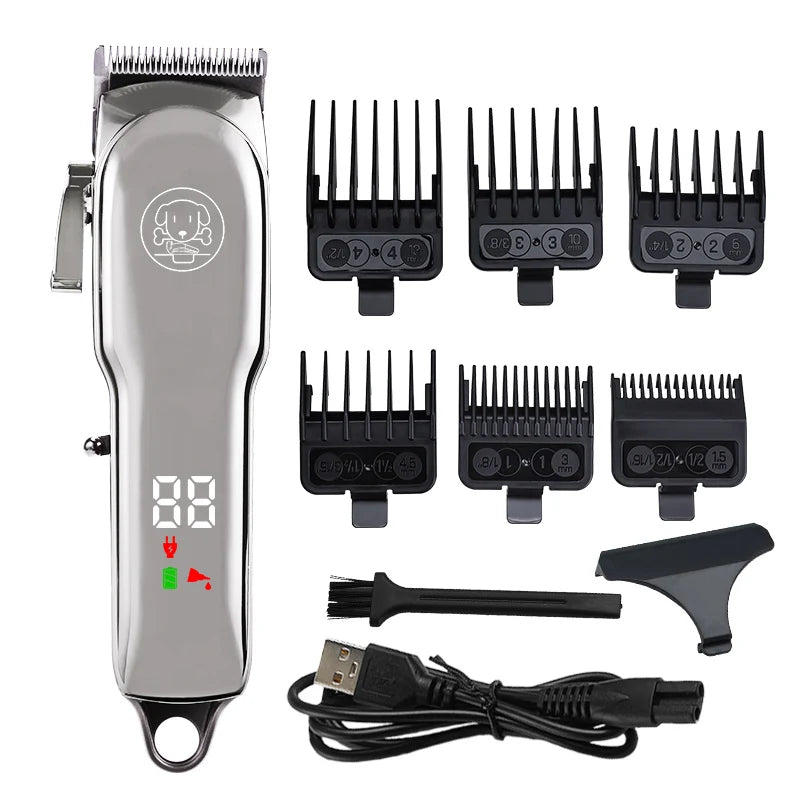 Professional Pet Trimmer Cat Shaver Dog Hair Clipper Cutting Machine Animal Puppy Grooming Kit for Dogs Cats Pets