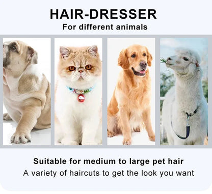 Professional Pet Trimmer Cat Shaver Dog Hair Clipper Cutting Machine Animal Puppy Grooming Kit for Dogs Cats Pets
