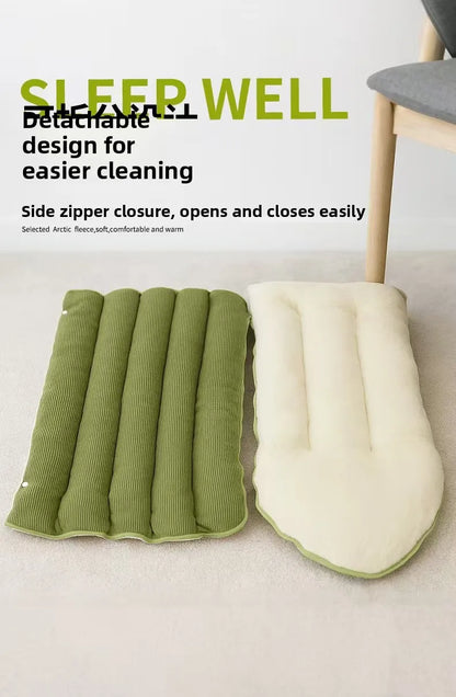 Cat bed mat winter autumn caterpillar cozy sleep house warm Nest safe breathable large space bed warm cat products cushions