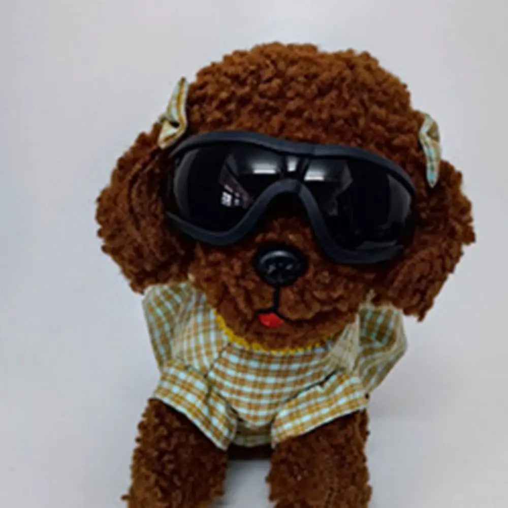 Dog Accessories Adjustable Strap Dog Goggles Windproof UV Resistant Dog Sunglasses Anti-Fog Waterproof Pet Glasses Sports